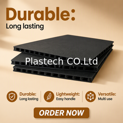 qualidade  10mm 3000gsm Plastic Proction Plastic Sheet Fly case Hoenycomb Polypropylene Flight Panel fábrica