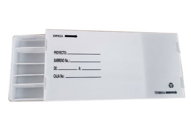 qualidade  Coroplast PP Mineral Drill core Corrugated Plastic Box fábrica