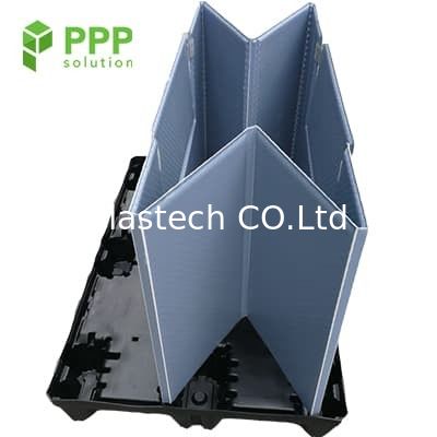 1200x1000x1000 plástico dobrável Gaylord Boxes para o recipiente automotivo da luva