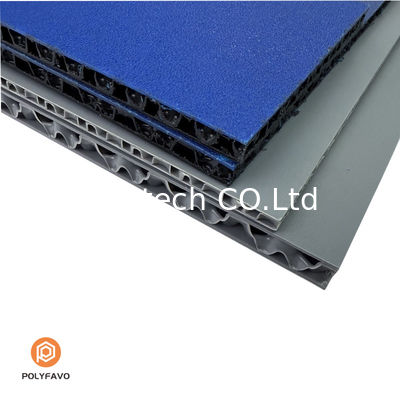 12mm PP Honeycomb Flight Case Panel Heave Matte Plástico de folha de honeycomb