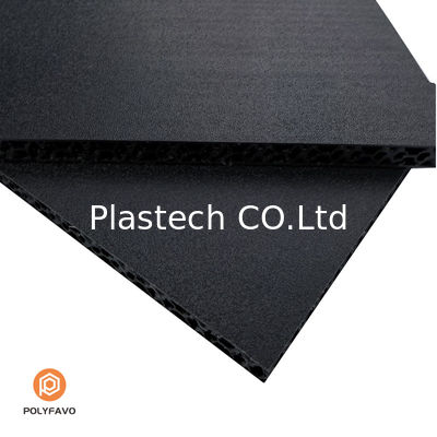 12mm PP Honeycomb Flight Case Panel Heave Matte Plástico de folha de honeycomb