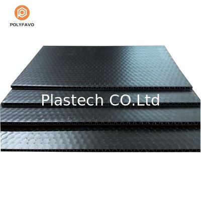 Painel de honeycomb de plástico ESD durável Folha de honeycomb de PP para embalagem de peças