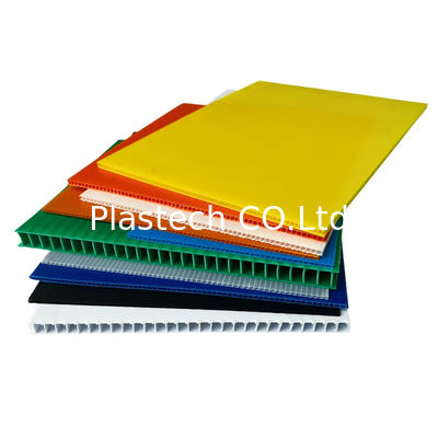 Folhas de proteção de piso de plástico corrugado de plástico