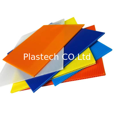Folhas de proteção de piso de plástico corrugado de plástico
