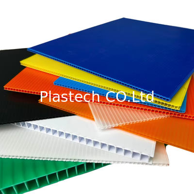 Folhas de proteção de piso de plástico corrugado de plástico