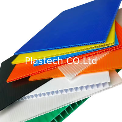 Folhas de proteção de piso de plástico corrugado de plástico