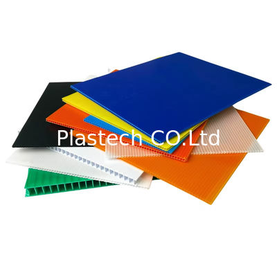 Folhas de proteção de piso de plástico corrugado de plástico