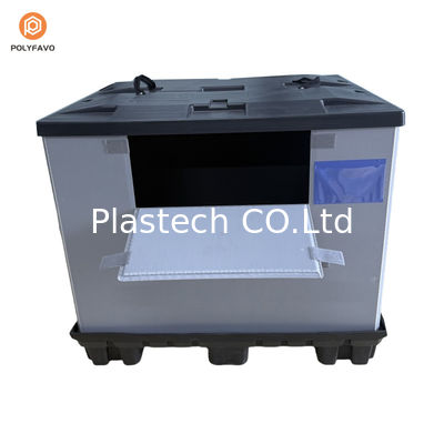 1200x1000x900mm Embalagem em mangas de plástico transparente em HDPE empilhável