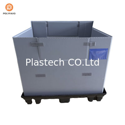 1200x1000x900mm Embalagem em mangas de plástico transparente em HDPE empilhável