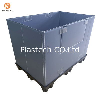 Armazenamento de plástico Caixa de pallet personalizada Caixa de pallet de plástico