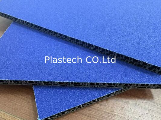 10 mm Painel de casca de mel de PP leve e à prova d'água para caixas de voo e painéis de caixas de estrada