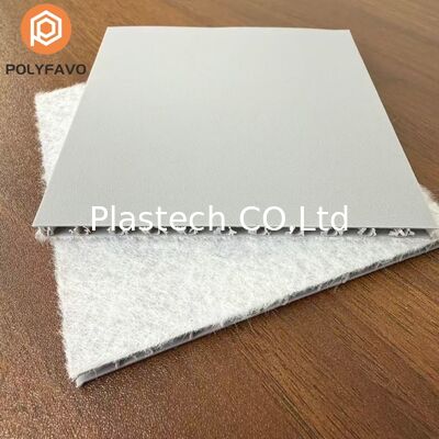 5mm 1600gsm Placa de Favo de Mel de Polipropileno com Retardador de Chama Grau V2 Folhas de Proteção de Piso de Plástico
