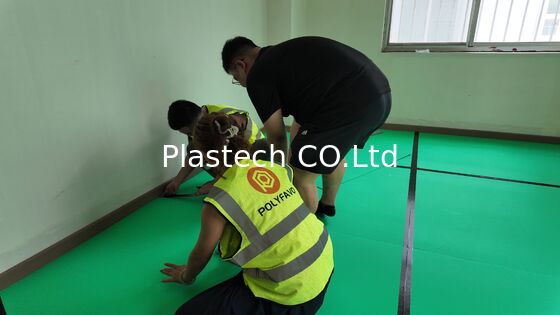 Placa de Impacto de Polipropileno de 5mm Proteção de Piso para Construção