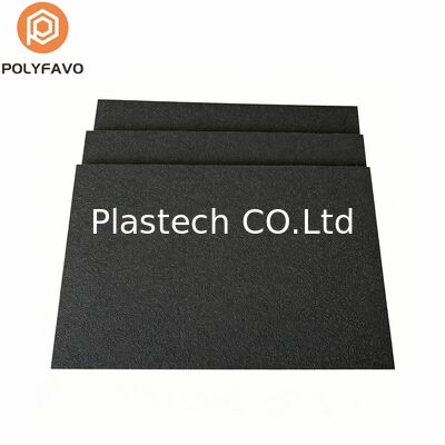 Painéis de Voo Pretos 10mm 3000gsm Leves para Malas de Voo, Placa Leve com Favo de Mel