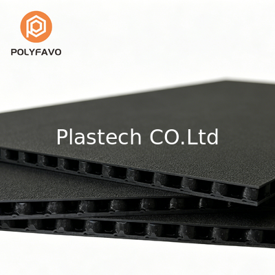 Painéis de Voo Pretos 10mm 3000gsm Leves para Malas de Voo, Placa Leve com Favo de Mel