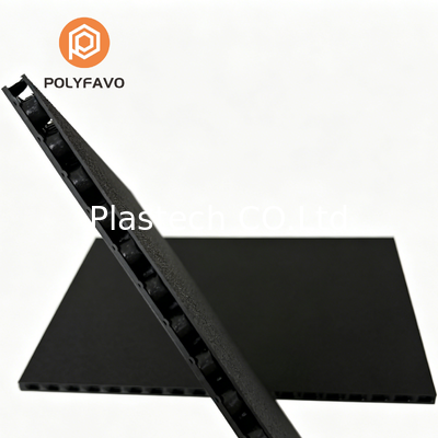 Painéis de Voo Pretos 10mm 3000gsm Leves para Malas de Voo, Placa Leve com Favo de Mel