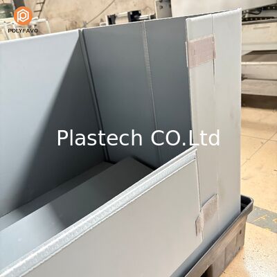Caixa Multi-Grade Pesada para Uso em Fábrica Organizador de Plástico Empilhável--Reutilizável e à Prova d'Água para Armazenamento de Peças em Armazém