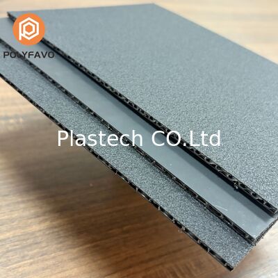 Painéis laminados de folha de favo de mel de 4 mm PP personalizáveis para interiores automotivos