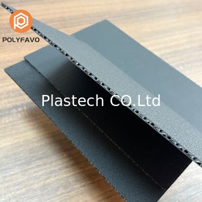 Painéis laminados de folha de favo de mel de 4 mm PP personalizáveis para interiores automotivos
