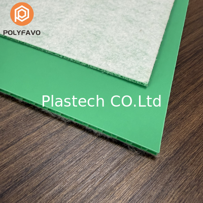 Proteção de plástico reutilizável Filtro 5 mm Proteção de piso polipropileno Proteção de piso