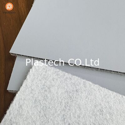 Zhongcheng 5mm temporário de cobertura Placas de proteção pp Proteção de piso Feltre de apoio Painel de favo de mel