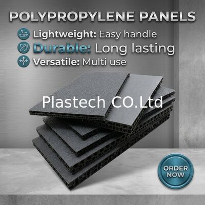 Painel Sanduíche de Favo de Mel para Fabricação de Caixas, à Prova d'Água, Resistente a Arranhões, à Prova de Impacto, Reutilizável, Placa Ecológica