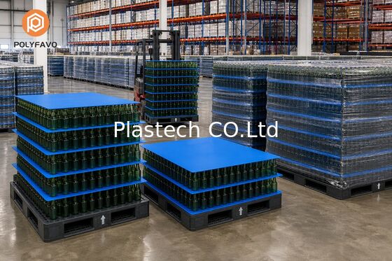 PP Hollow Board Bottle Tray, Cellular Polypropylene Sheet Insert Divider, Wine Bottle Packaging Tray Reusable Lightweight